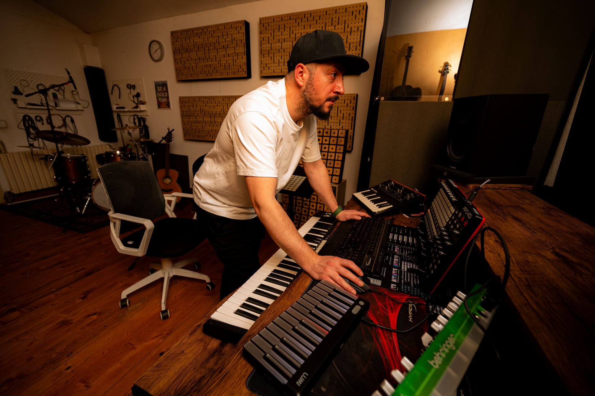 NED RO — at the keyboard